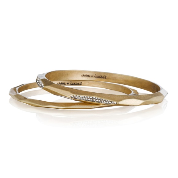 Chloe + Isabel Jewelry - Chloe + Isabel Geovista Pavé Bangle Set Chloe + Isabel Jewelry - Chloe + Isabel Geovista Pavé Bangle Set